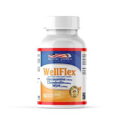 WELLFLEX™ 60 CAPLETS (GLUCO 750MG, CHON 600MG, MSM 250MG)